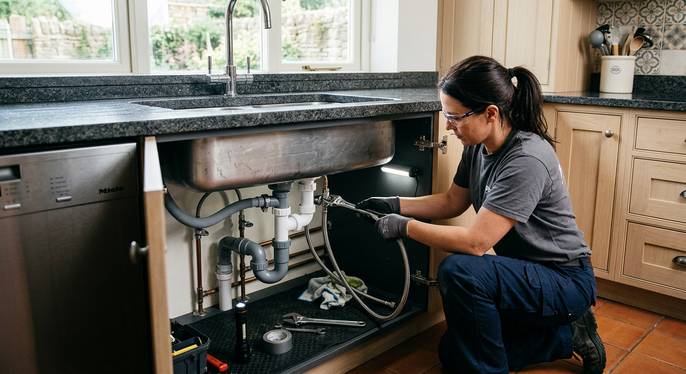 installation plomberie cuisine Guyancourt