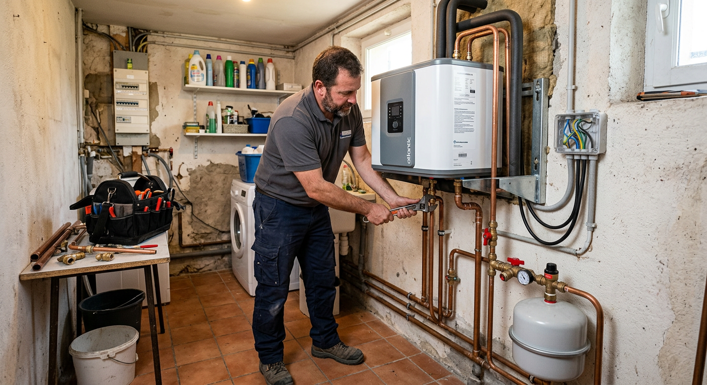 pose chauffe-eau thermodynamique Guyancourt 78