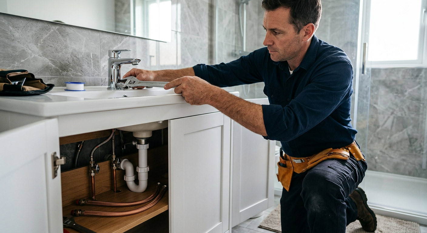 pose mitigeur robinetterie plombier Guyancourt