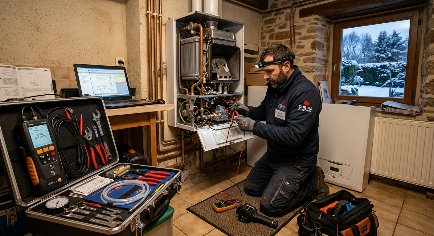 urgence panne chauffage chaudière Guyancourt